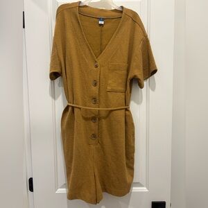 Old Navy Burnt Yellow Romper size S